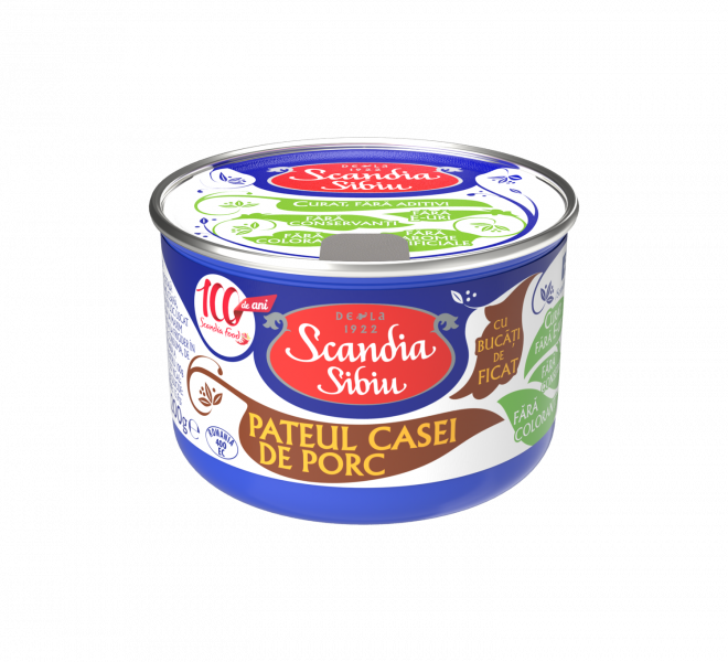 ScandiaSibiu_100ANI_PateulCasei_Porc_200g