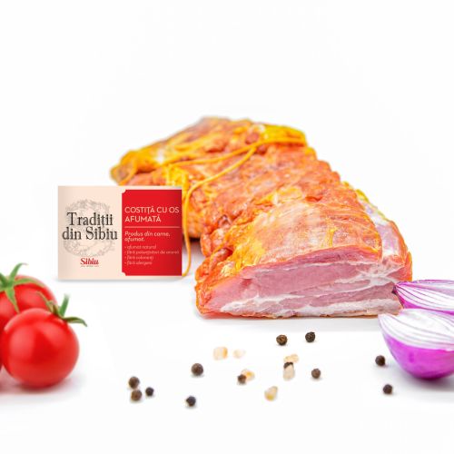 Traditii din Sibiu Costita cu os afumata scaled