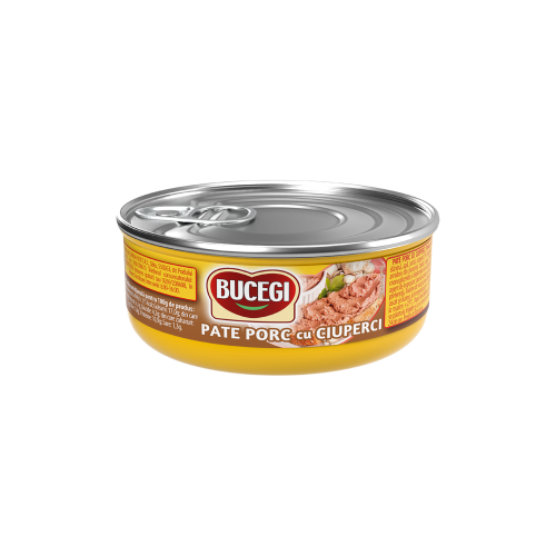 BUCEGI Pate Carne_Bucegi_pate_porc_ciuperci_120g