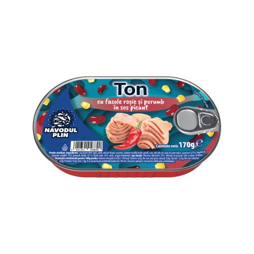 NP Salate_NP - Ton Hansa - Fasole rosie si porumb