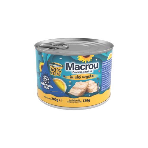 NP_Navodul Plin - Macrou ulei vegetal 200 gr
