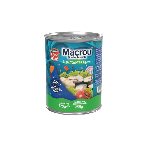NP_NavodulPlin - Macrou 425g Sos Tomat cu legume - 09 feb
