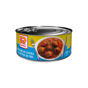 ROTINA Mancare_ROTINA_mancare_fasole_chiftele_pui_300g