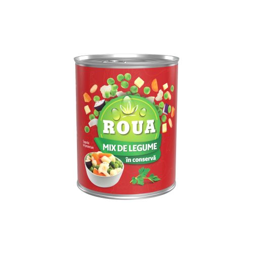ROUA Legume_ROUA - MIX de legume in conserva - NovaFrutta