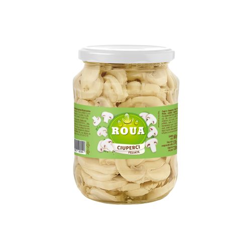 ROUA Mancaruri vegetale_Roua - Ciuperci feliate 680g - Forward Int