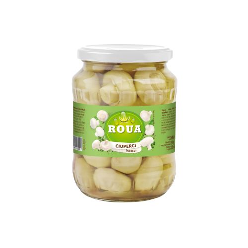 ROUA Mancaruri vegetale_Roua - Ciuperci intregi 680g - Forward Int