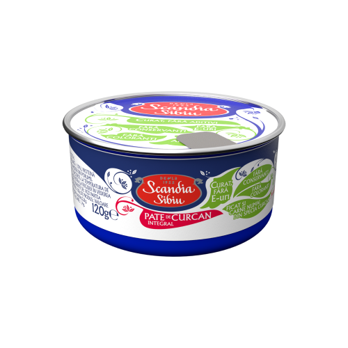 SS Pate Carne_ScandiaSibiu_pate_curcan_integral_120g