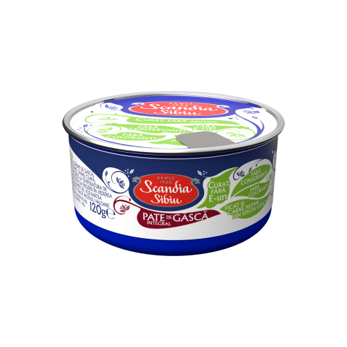 SS Pate Carne_ScandiaSibiu_pate_gasca_integral_120g