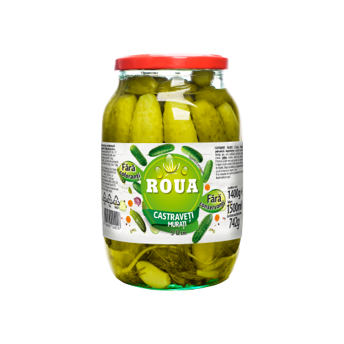 ROUA Muraturi_ROUA Castraveti murati 9-12 cm 1400g TO
