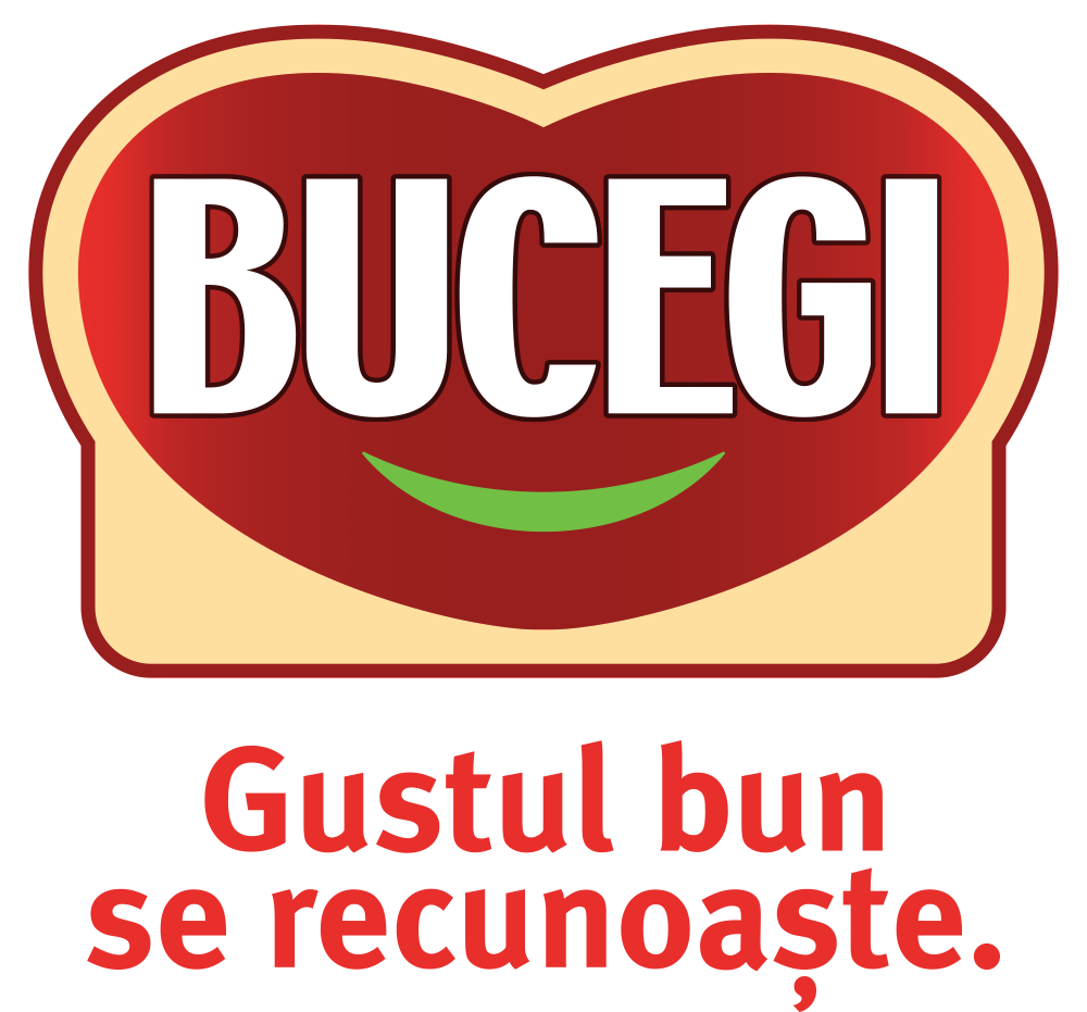 BUCEGI logo cu slogan
