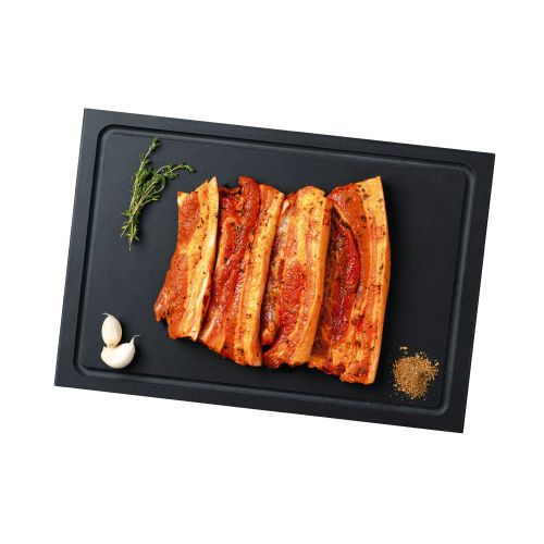 PRODUSE FRESH PIEPT CU OS MARINAT TEXAS NEGRU hi rez