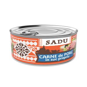 SADU Carne Porc in suc propriu g