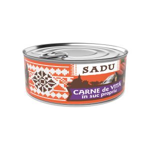 SADU Carne Vita in suc propriu g
