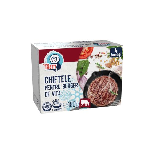 TASTY TASTY chiftele burger vita g