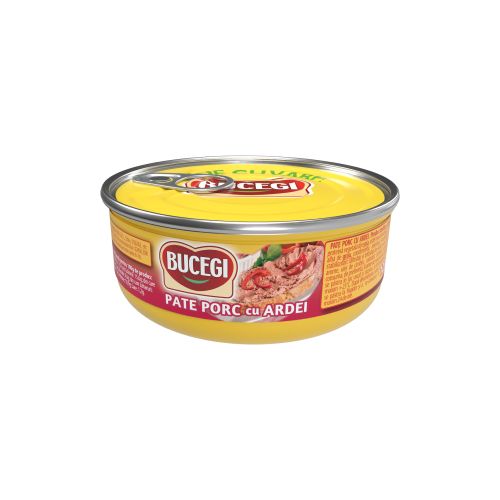 BUCEGI Pate Carne CG Bucegi pate porc ardei 120g