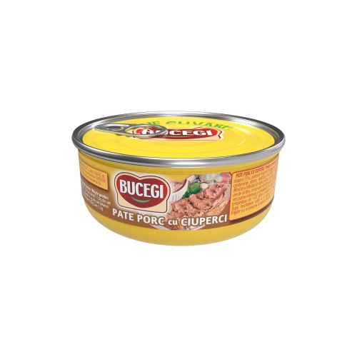 BUCEGI Pate Carne CG Bucegi pate porc ciuperci 120g
