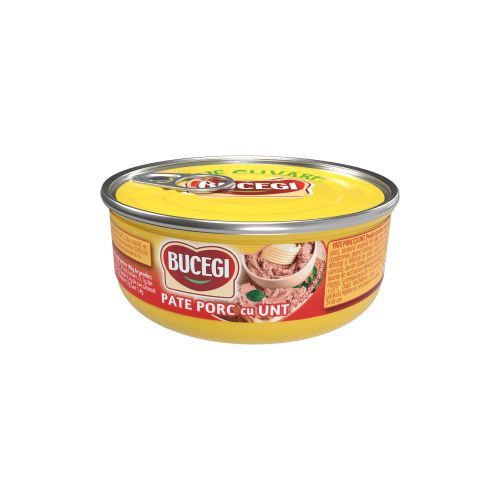 BUCEGI Pate Carne CG Bucegi pate porc unt 120g